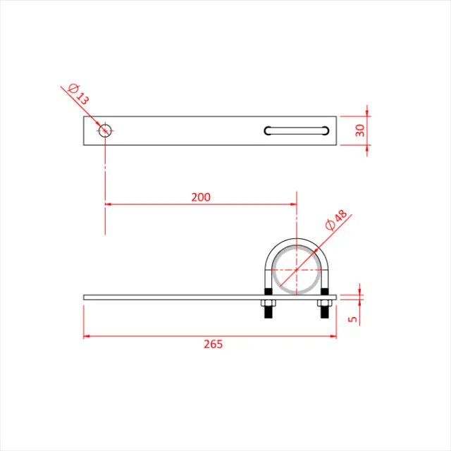 Doughty T33600 EXTENSION PLATE 