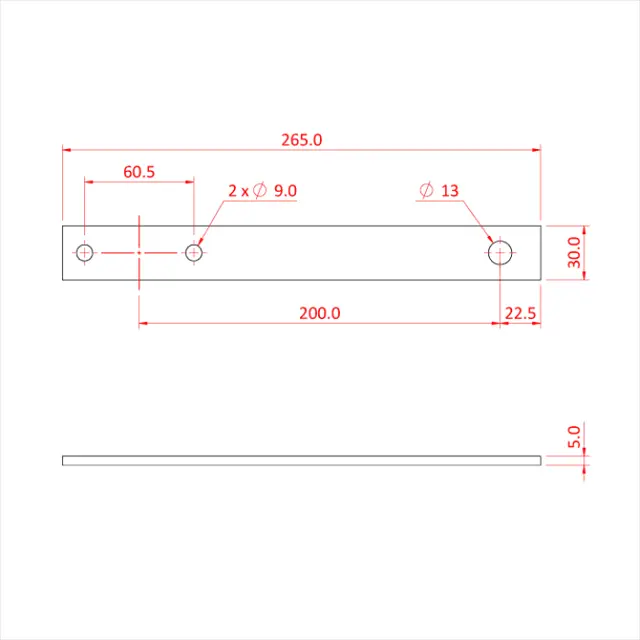 Doughty T33600 EXTENSION PLATE 
