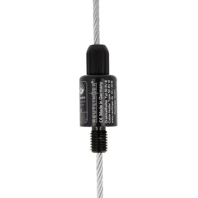 Doughty T37650 Reutlinger Type 50SVII m/12mm Ø4 Wire 60Kg, Ø5 Wire 90Kg Male 