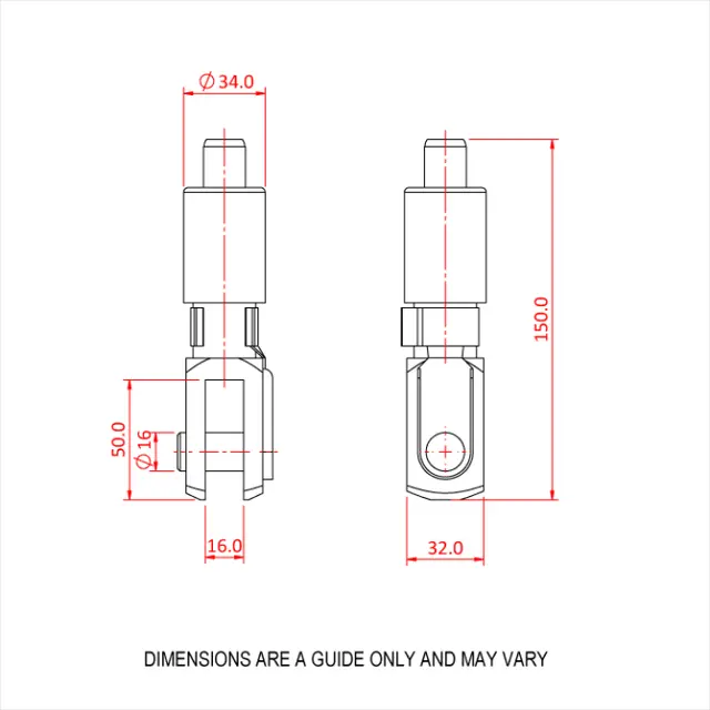 Doughty T37662 Reutlinger 66Sv Ii + Fork 66Sv Ii + Fork 6Mm-190Kg 6.35Mm-210Kg 