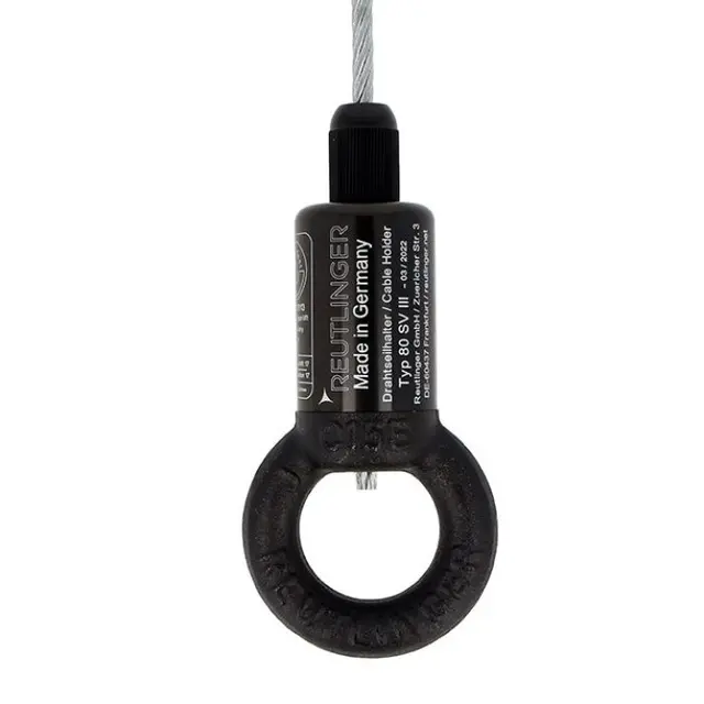 Doughty T37681 Reutlinger 80SV II with RING Ø6 wire 135Kg, Ø8 wire 240Kg 