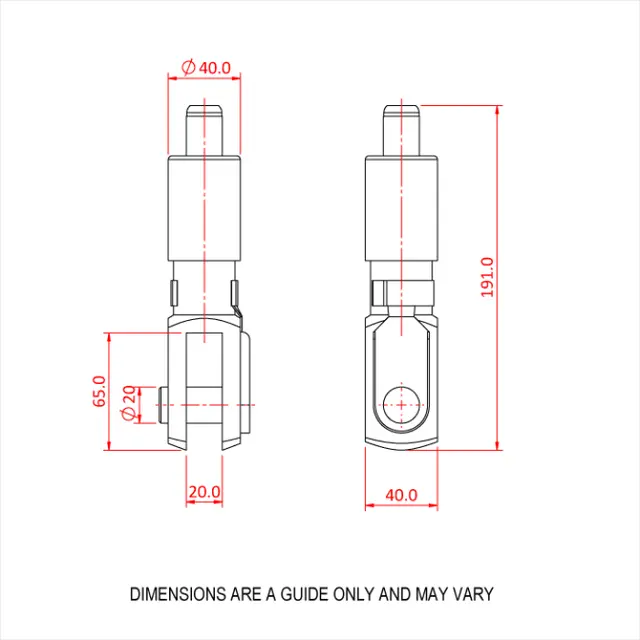 Doughty T37682 Reutlinger 80Sv Ii 80Sv Ii + Fork 6Mm-190Kg 8Mm-330Kg 