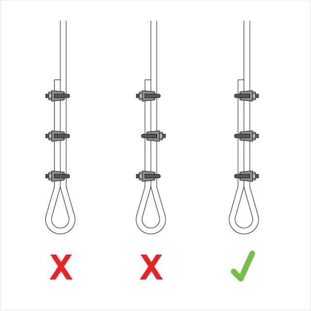Doughty T38401 CABLE GRIP 8mm (conforms to DIN 1142) 