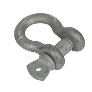 Doughty T39400 Bow Shackle 12Mm Bow Shackle 12Mm (Silver Pin) WLL 1500KG
