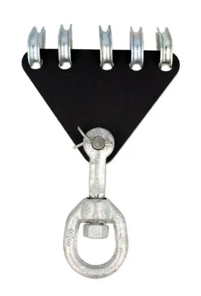 Doughty T41800 Swivel Clew 5 Way Swivel Clew 5 Way 1000 Kgs. 