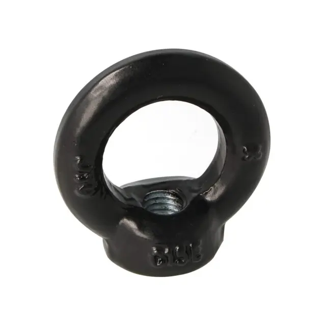Doughty T42302 EYE NUT M12 (340 Kg) (Black) (CONFORMS TO DIN 582) 