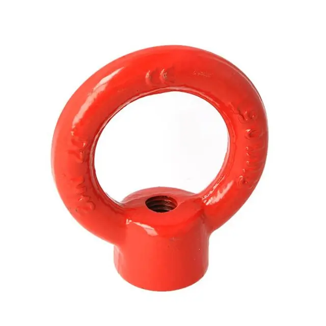 Doughty T42303 EYE NUT M12 (tested) (Black) (CONFORMS TO DIN 582) 