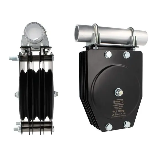 Doughty T42820 Pulley S/S (Wire Rope) 150Mm St. Pulley S/S (Wire Rope) 
