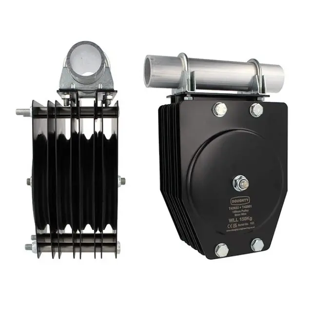 Doughty T42823 Pulley (Q/S) (Wire Rope) 150Mm St. Pulley (Q/S) (Wire Rope) 