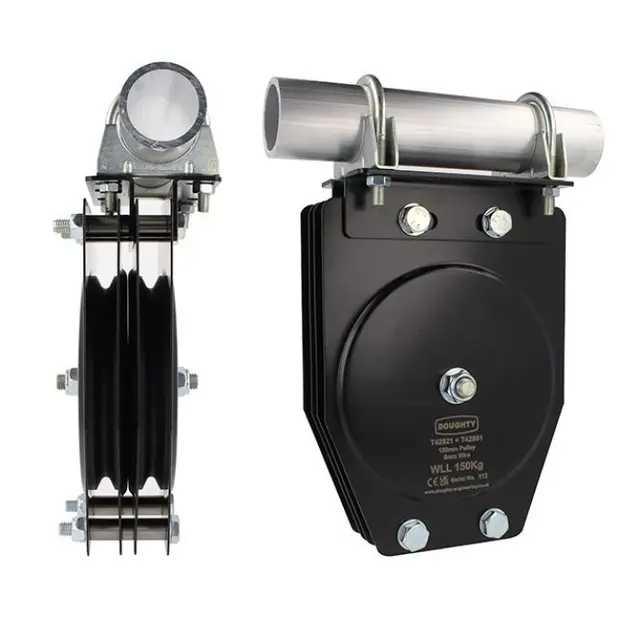 Doughty T42824 Pulley Q/S (Wire Rope) 150Mm St. Pulley Q/S (Wire Rope) 