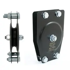 Doughty T42836 Pulley (Single Sheave) 100Mm St. Pulley (Single Sheave) (Rope)