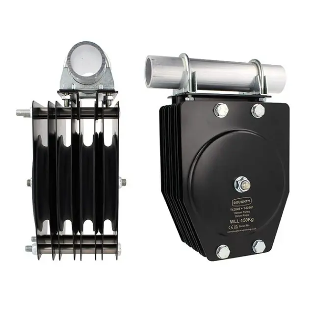 Doughty T42846 Pulley (Single Sheave) 150Mm St. Pulley (Single Sheave) (Rope) 