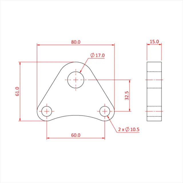 Doughty T42865 Awning Profile (C) Awning Profile (C) 