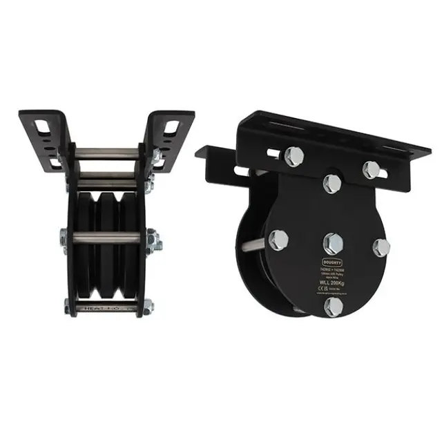 Doughty T42901 Pulley S/S (Wire Rope) 100Mm H/D Pulley S/S (Wire Rope) 