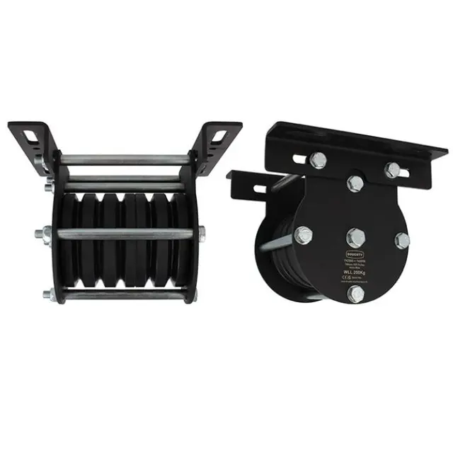 Doughty T42903 100Mm H/D Pulley T/S 100Mm H/D Pulley T/S Wire Rope 