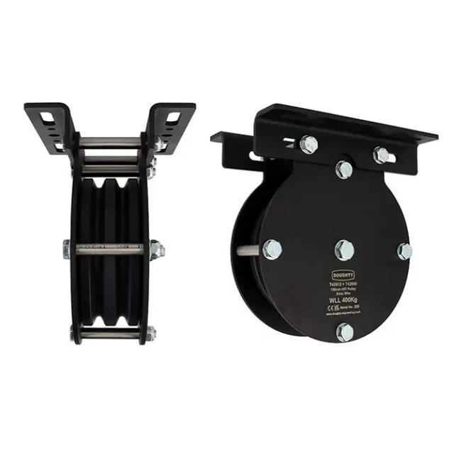 Doughty T42911 Pulley S/S (Wire Rope) 150Mm H/D Pulley S/S (Wire Rope) 