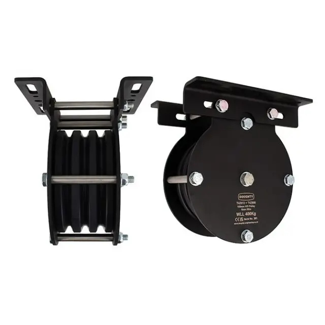 Doughty T42911 Pulley S/S (Wire Rope) 150Mm H/D Pulley S/S (Wire Rope) 