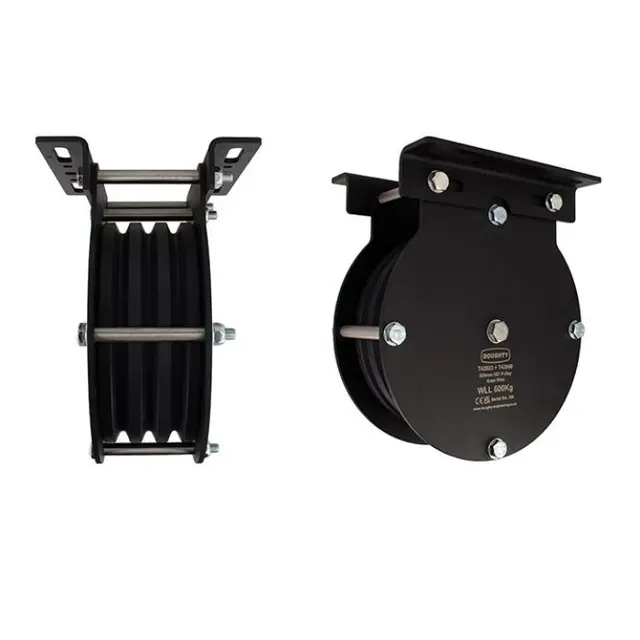 Doughty T42921 Pulley S/S (Wire Rope) 200Mm H/D Pulley S/S (Wire Rope) 