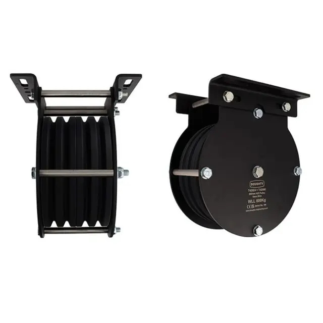 Doughty T42922 Pulley D/S (Wire Rope) 200Mm H/D Pulley D/S (Wire Rope) 