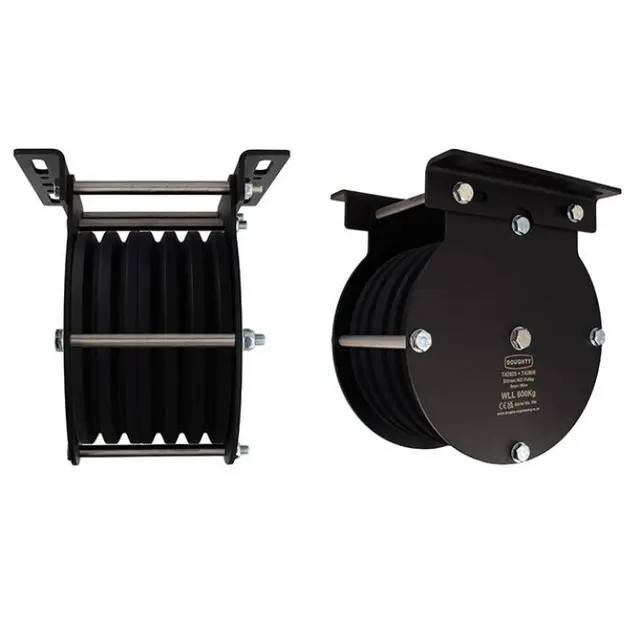 Doughty T42925 Pulley Q/S (Wire Rope) 200Mm H/D Pulley Q/S (Wire Rope) 