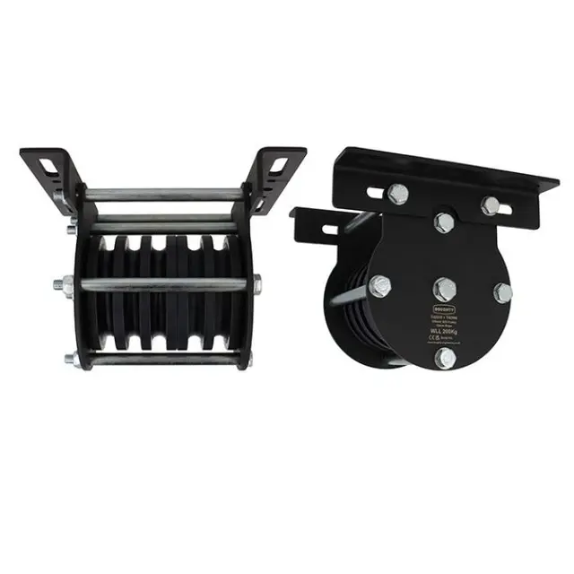 Doughty T42931 Pulley (Single Sheave) 100Mm H/D Pulley (Single Sheave) (Rope) 