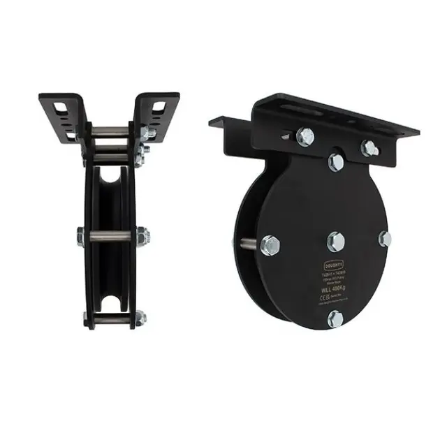 Doughty T42943 Pulley (Triple Sheave) 150Mm H/D Pulley (Triple Sheave) (Rope) 