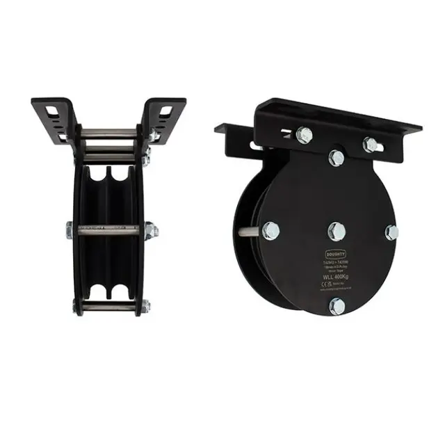 Doughty T42943 Pulley (Triple Sheave) 150Mm H/D Pulley (Triple Sheave) (Rope) 