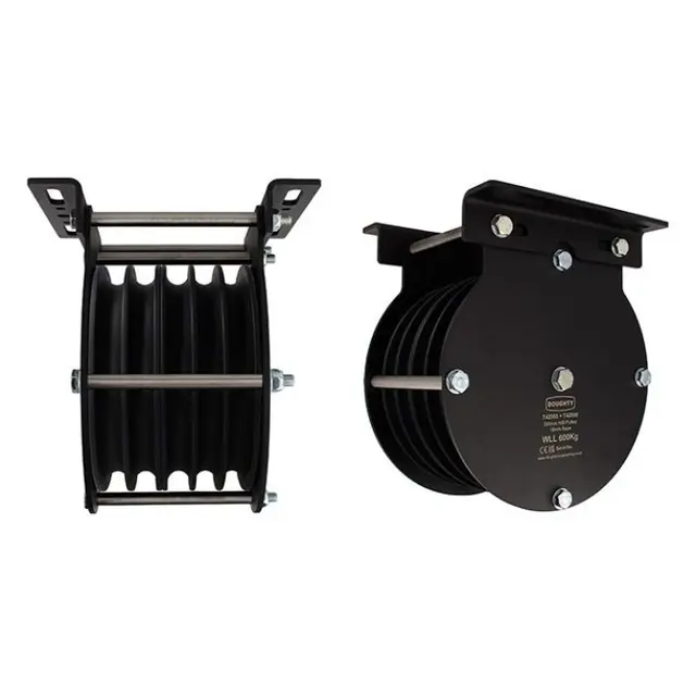 Doughty T42955 Pulley (Quin Sheave) 200Mm H/D Pulley (Quin Sheave) (Rope) 