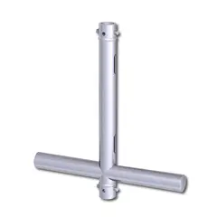 Doughty T45768 MRS Drop arm T stykke gjennomgående 500mm (Black)