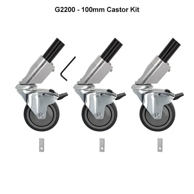 Doughty T50500 CASTOR KIT (Neutron, Nova, & Comet) 