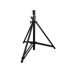 Doughty T51701 black followspot stand 87-141cm 40kg