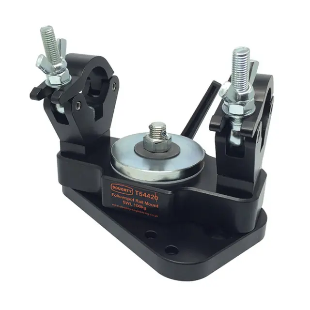 Doughty T54420 Followspot Rail Mount 48mm to 51mm, 100kg 