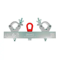 Doughty T55780 SOLID HANGING TRUSS ADAPTOR (Silver) (1000Kg)