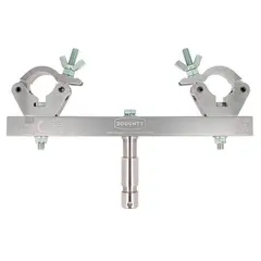 Doughty T55800 SOLID FIXED TRUSS ADAPTOR (Silver) (250Kg)