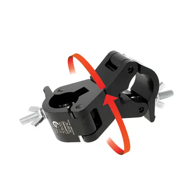 Doughty T57110 Cl. Swivel Coupler Doughty Clamp Swivel Coupler (Black) 