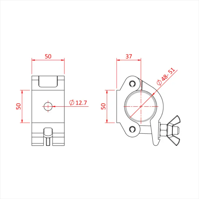 Doughty T57230 Half Coupler Half Coupler - Weld Fitting 