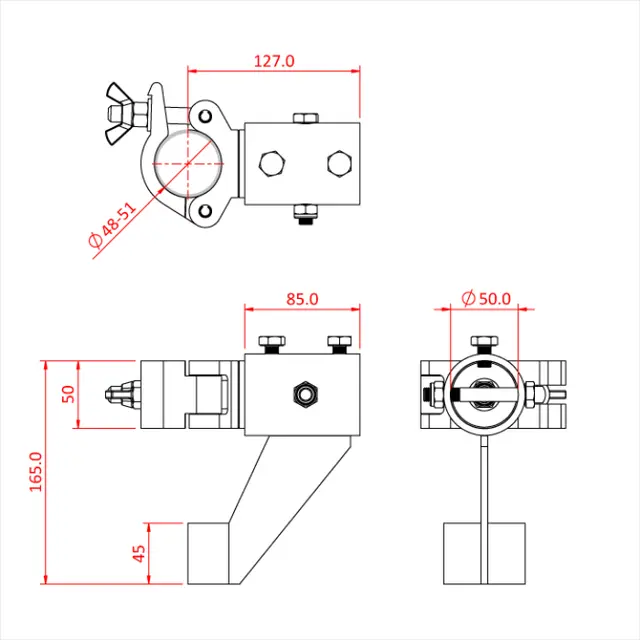 Doughty T57326 Scaff Boom Arm 