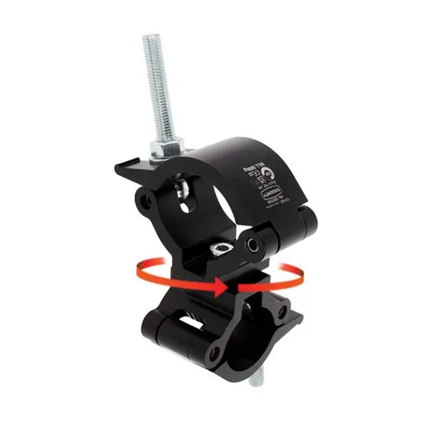 Doughty T57426 MAMMOTH CLAMP SWIVEL COUPLER 63mm - 51mm (Black) 