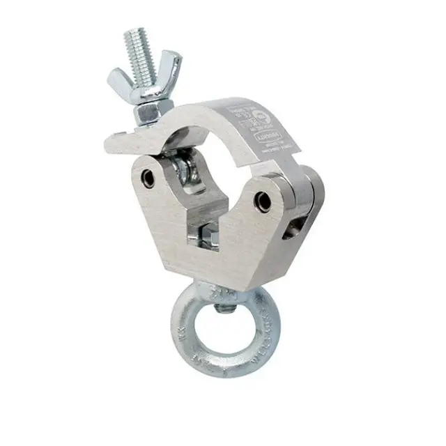 Doughty T58014 Slimline Hanging Clamp Løfteøye, 48-51mm, 340kg, M12 Eyenut 