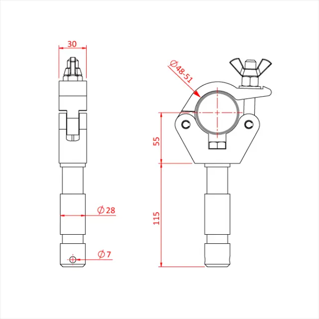 Doughty T58018 Slimline Big Ben 29Mm Slimline Big Ben 29Mm Spigot 