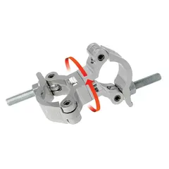 Doughty T58099 Slimline swivel coupler 48-51mm, 300kg Black