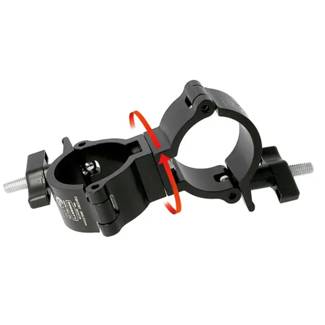 Doughty T5812301 Lightweight swivel coupler 48-51mm, 100kg Black 