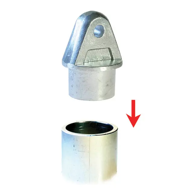 Doughty T58753 ROUND SHANK PIVOT PLUG 41.5mm 