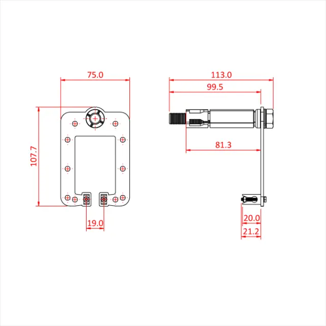 Doughty T63766 ADAPTER PLATE 
