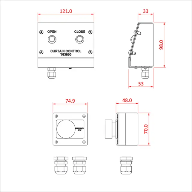 Doughty T63850 OPTIONAL REMOTE CONTROL 