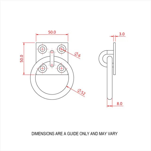 Doughty T64900 RING PLATE 