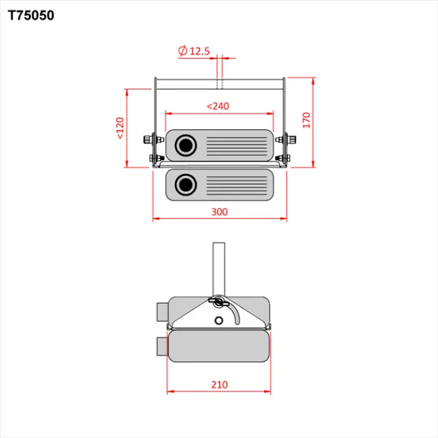 Doughty T75050 PROJECTOR CRADLE 
