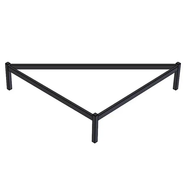 Doughty T76500 EASYDECK TRIANGULAR 1 METRE MODULE (750mm) 