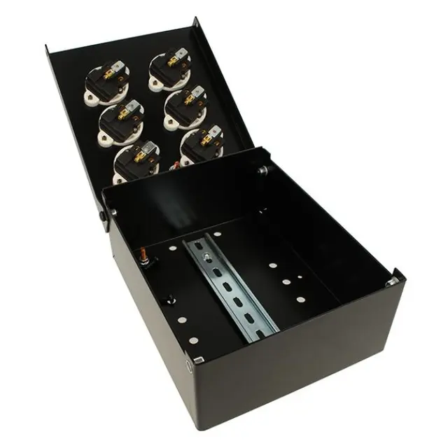 Doughty T78235 TOUGH BOX with 6 x 15A SOCKETS fitted 