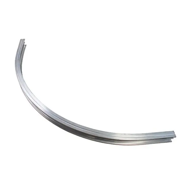 Doughty T84025 STUDIO RAIL CURVED 90° R=135 (Silver) 